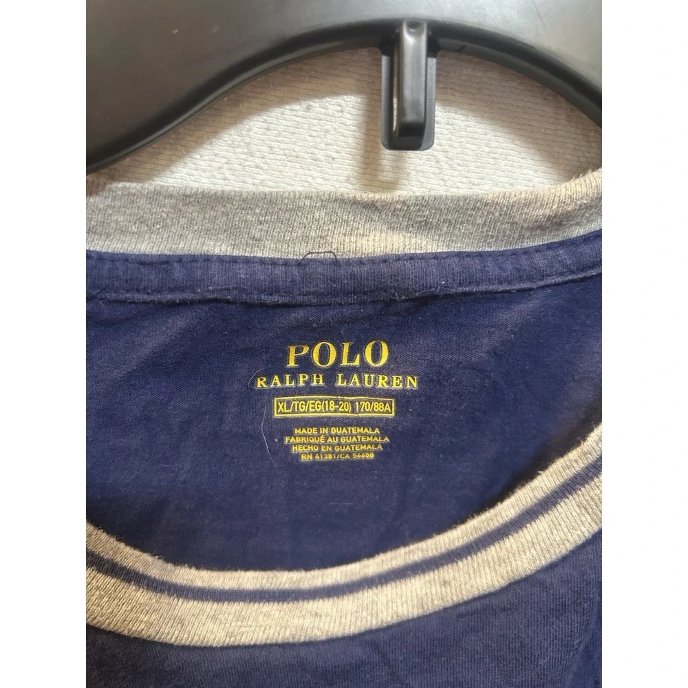Polo Ralph Lauren Boys Large Vintage T-Shirt Size Large